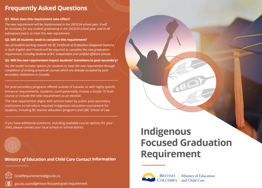 Indigenous-Focused Graduation Requirement