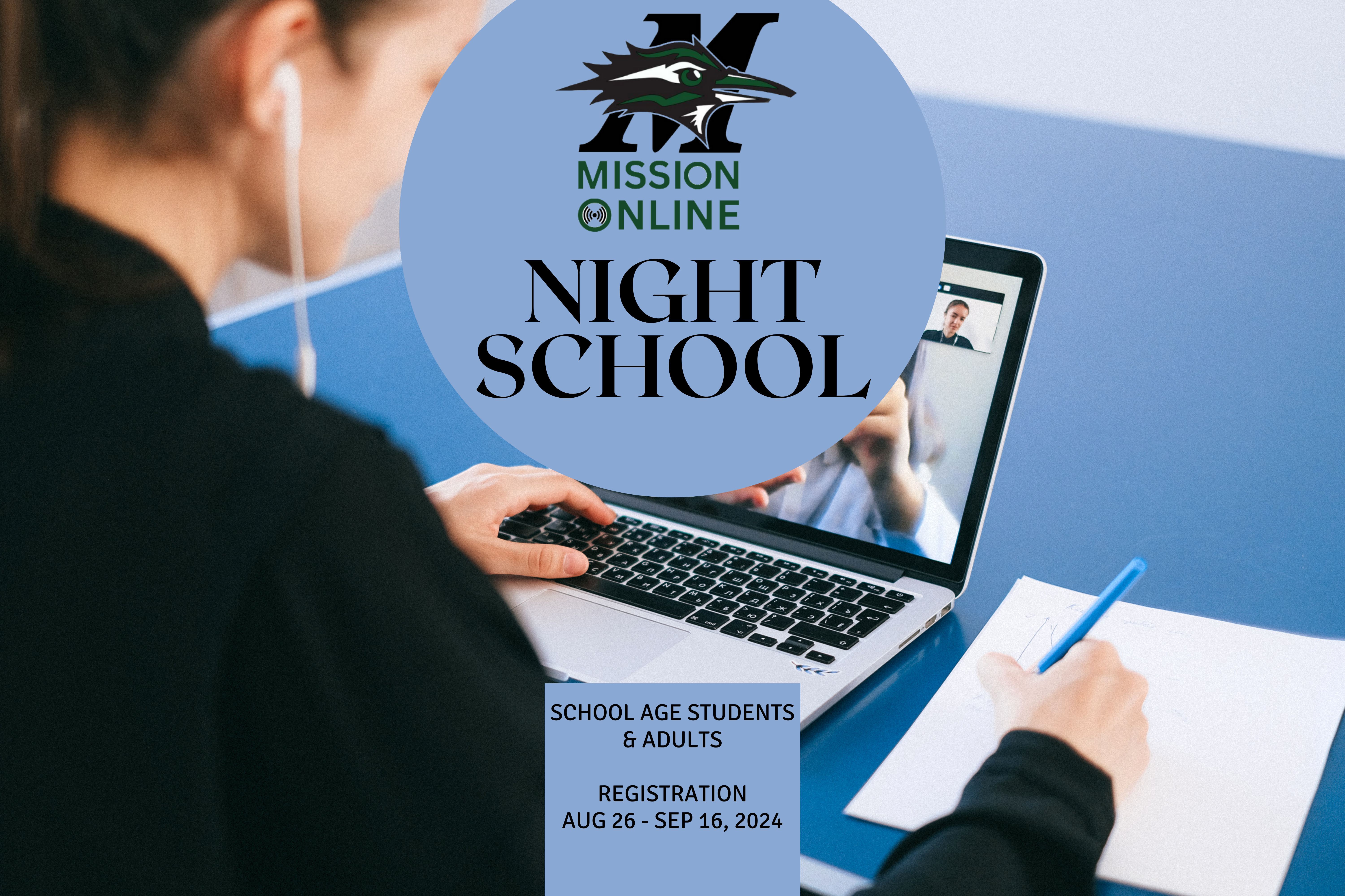 New This Fall: Mission Online Night School 
